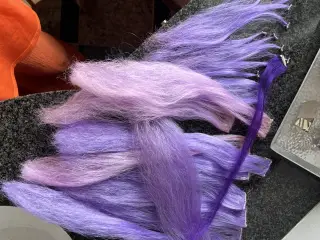 Flotte lilla clips/spiral extensions