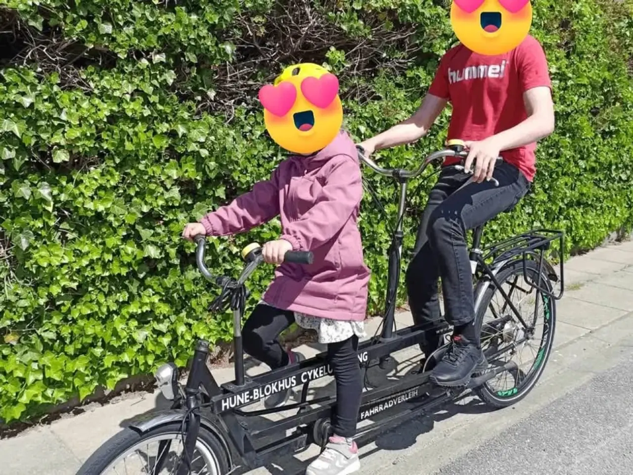 Billede 1 - Tandem/Voksen/Barn - Fantastisk cykel. Kører nemt