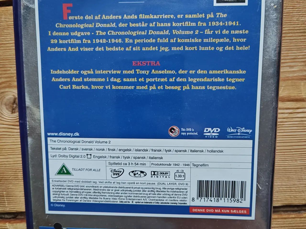 Billede 2 - Walt Disney Treasures The Chronological Donald 2