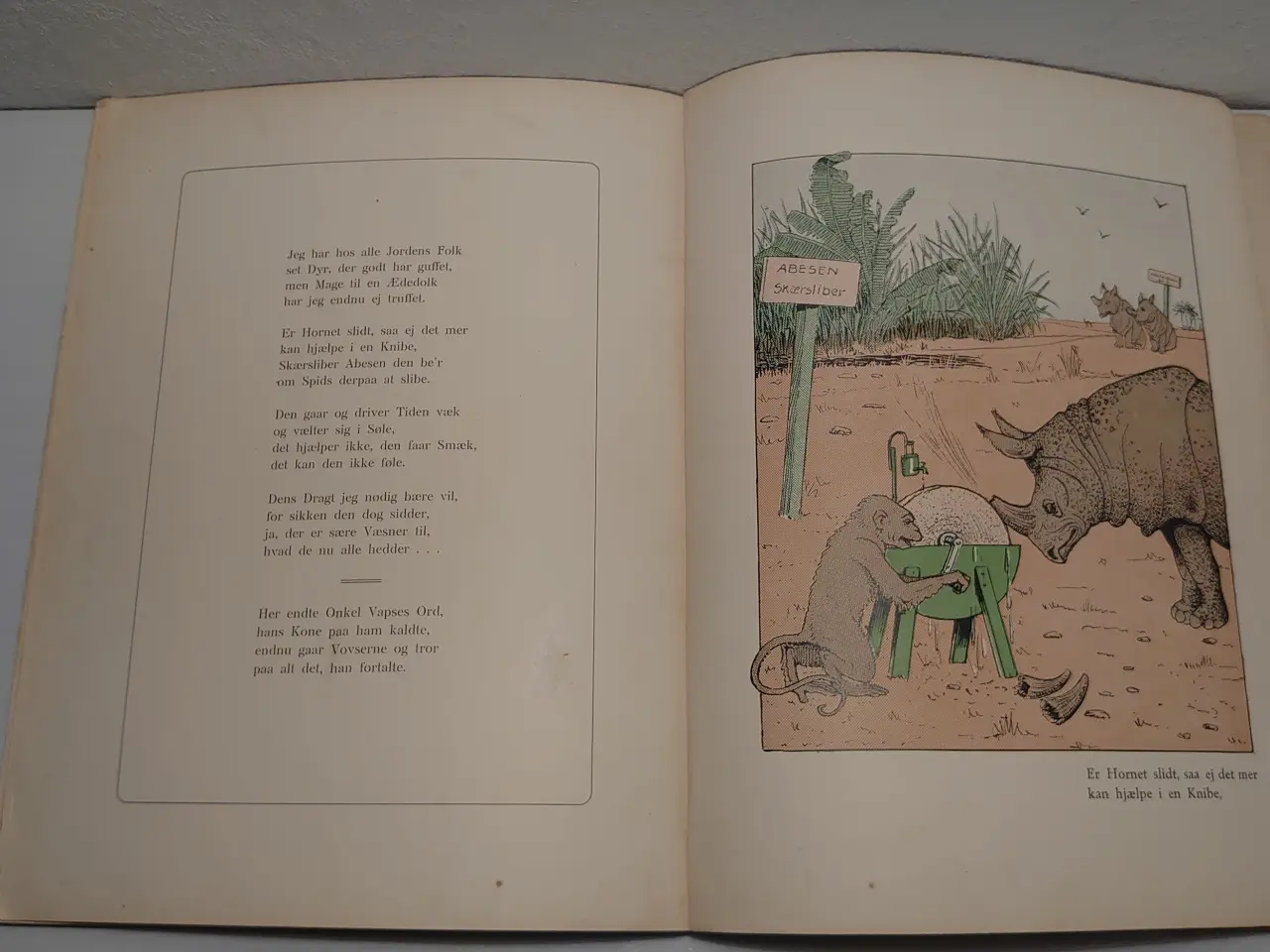 Billede 7 - Georg Kalkar:Onkel Vaps fortæller.ill. Norvil.1914