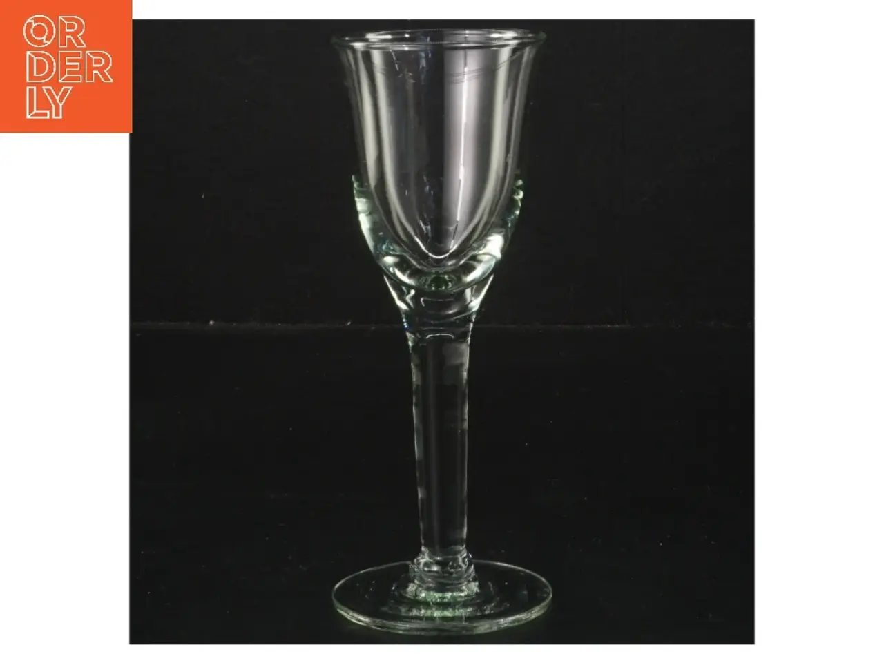 Billede 1 - Klart snapseglas (str. Ø 5,5 cm længde 15,5 cm)