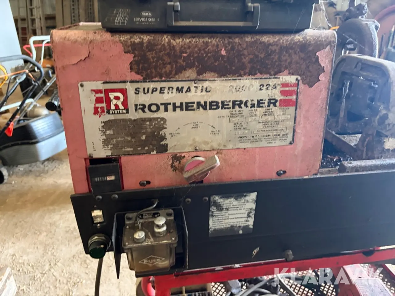 Billede 10 - Elektrisk gevindskæremaskine Rothenberger Supermatic 2000-22A