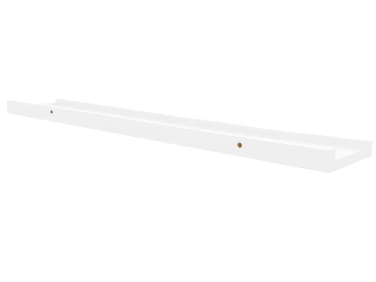 Billede 6 - Gallerihylder 2 stk. 80×9×3 cm - MDF, hvid