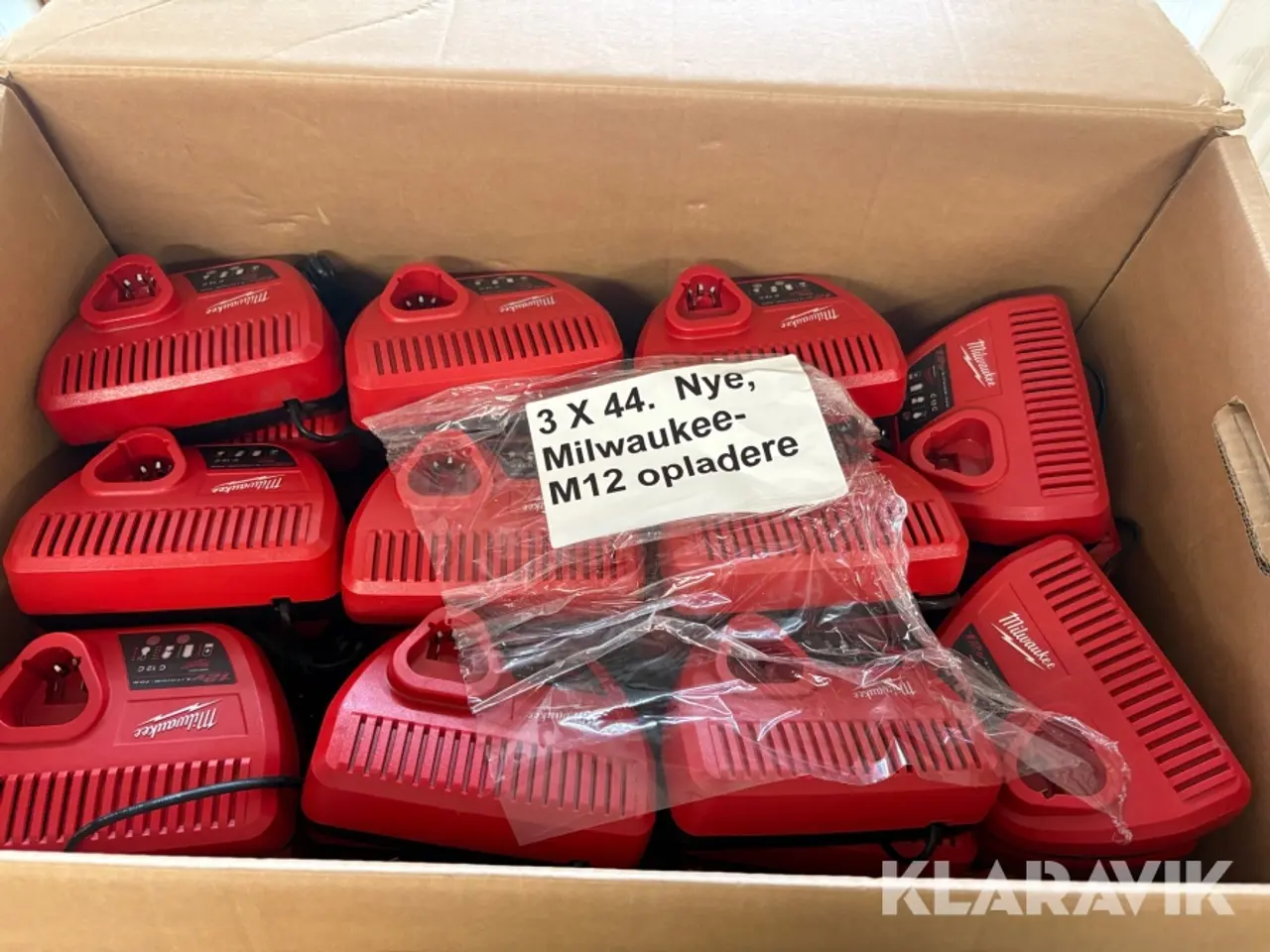 Billede 3 - Opladere Milwaukee M12 - 112 styk