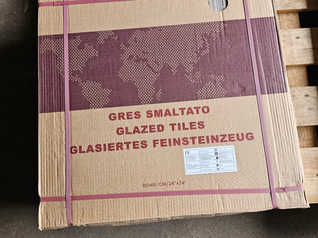 Billede 6 - Gulv- og vægklinke Grå 60x60 cm