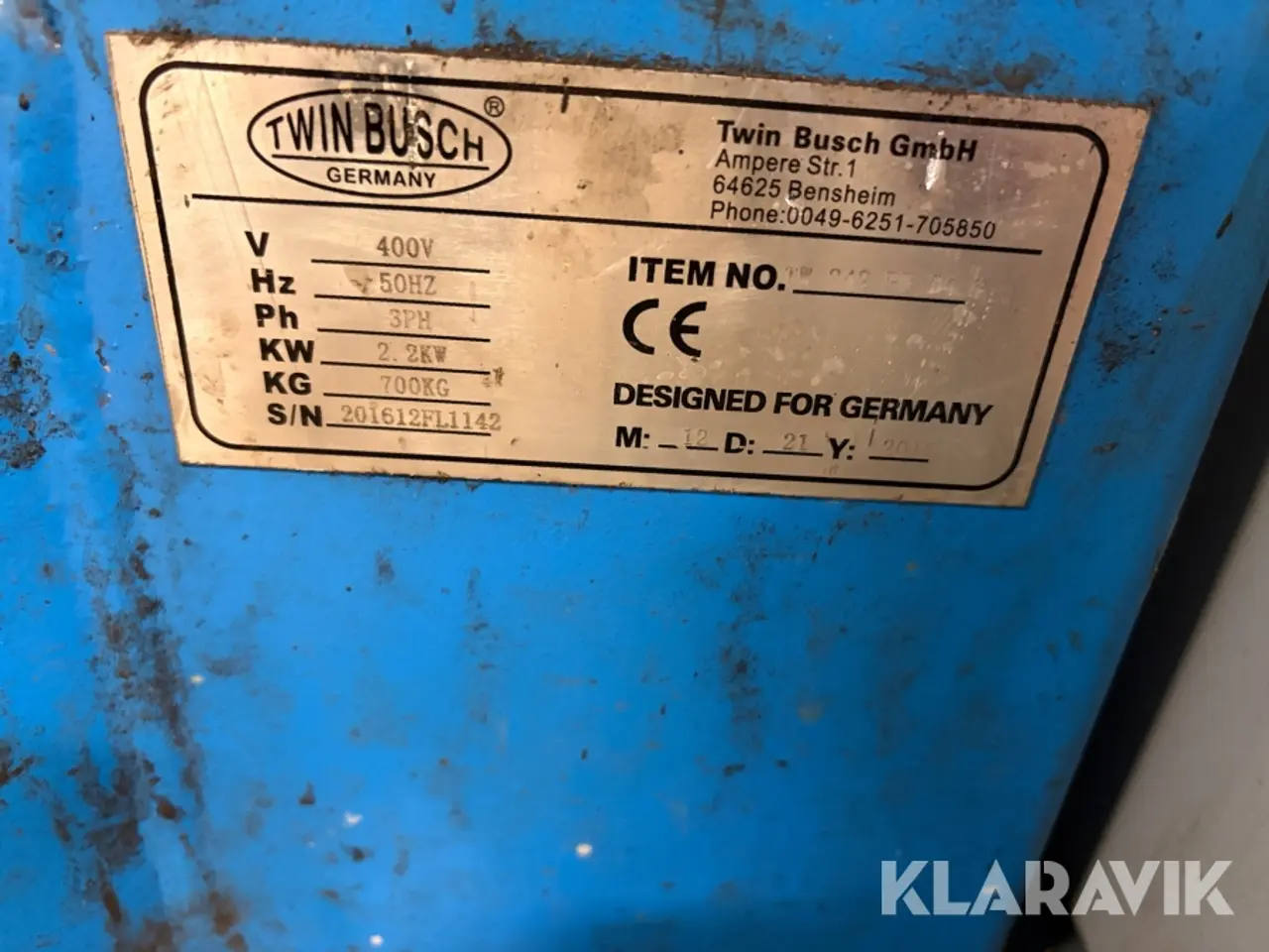 Billede 5 - Tosøjlelift Twin Busch TW242PE4.3s
