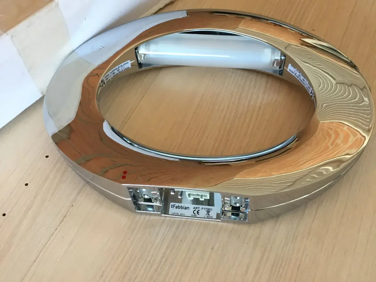 Billede 3 - Designer lampe chrom