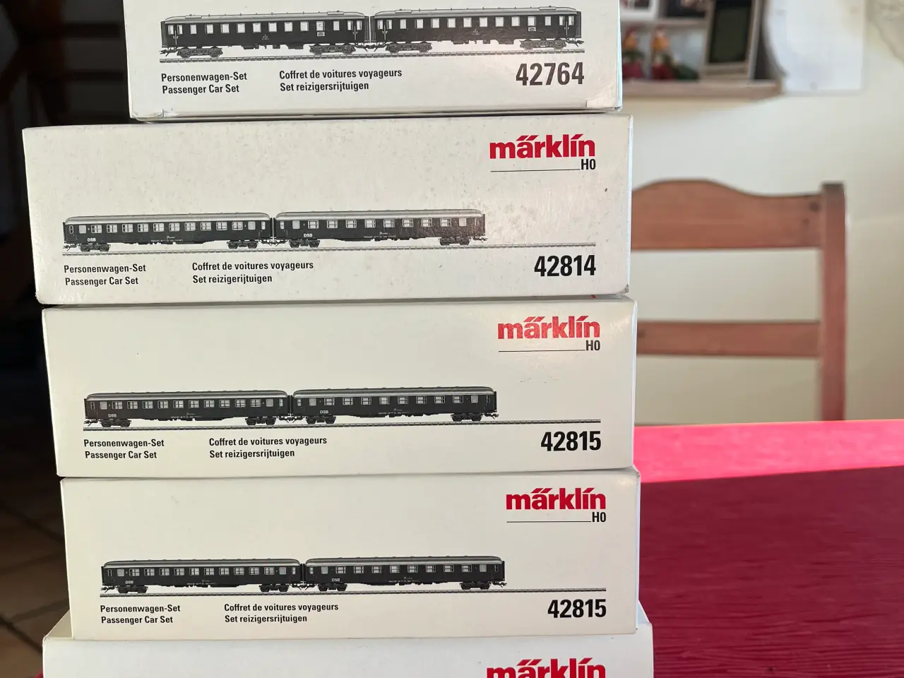 Billede 1 - Märklin DSB vognsæt