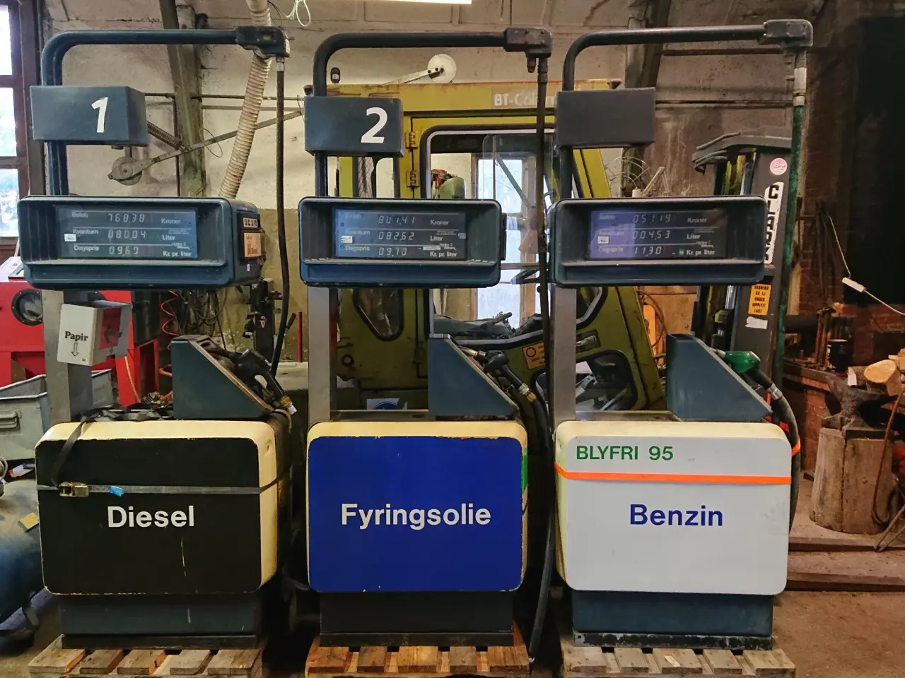 Billede 1 - Tankstandere til benzin og diesel
