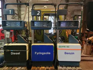 Tankstandere til benzin og diesel