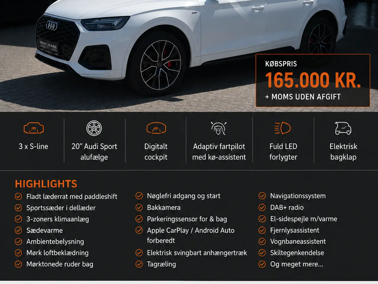 Billede 2 - Audi Q5 55 TFSi e S-line Sportback quattro S-tr.
