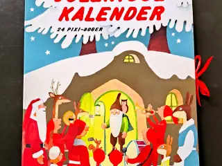 Pixi Julenisse Kalender med 24 pixi bøger.