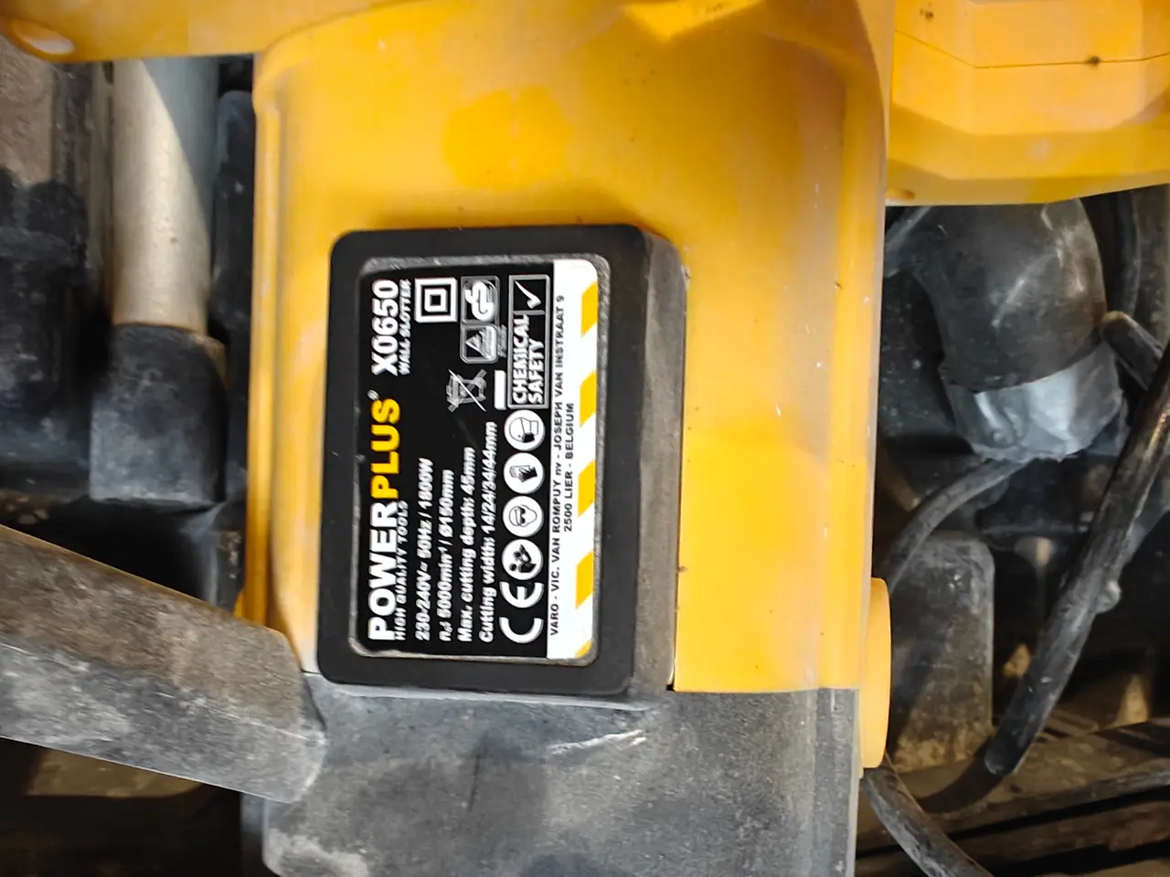 Billede 2 - PowerPlus rillefræser, 2 x Ø150mm, 1800W