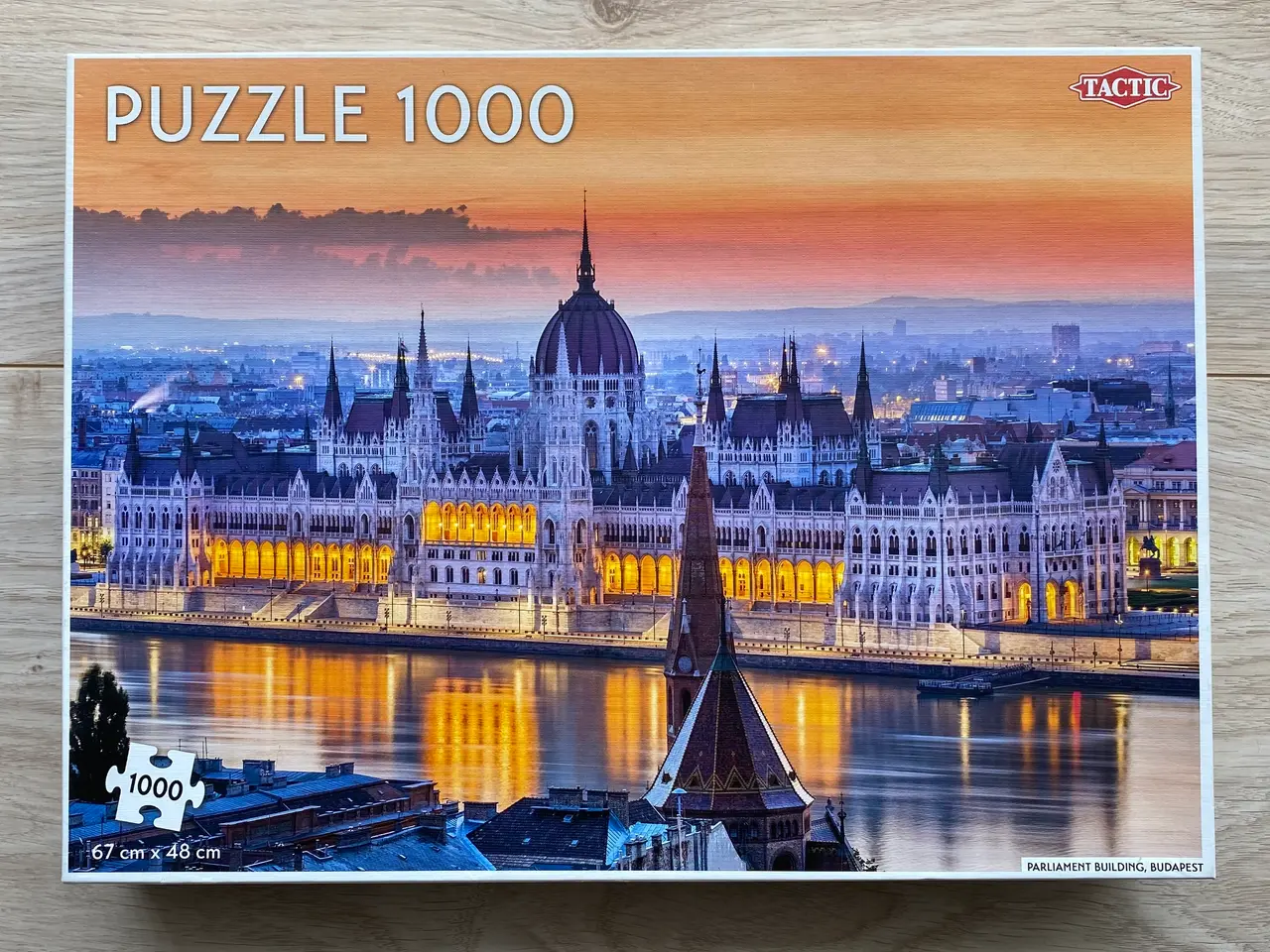Billede 1 - Parliament Building, Budapest 1000 brikker