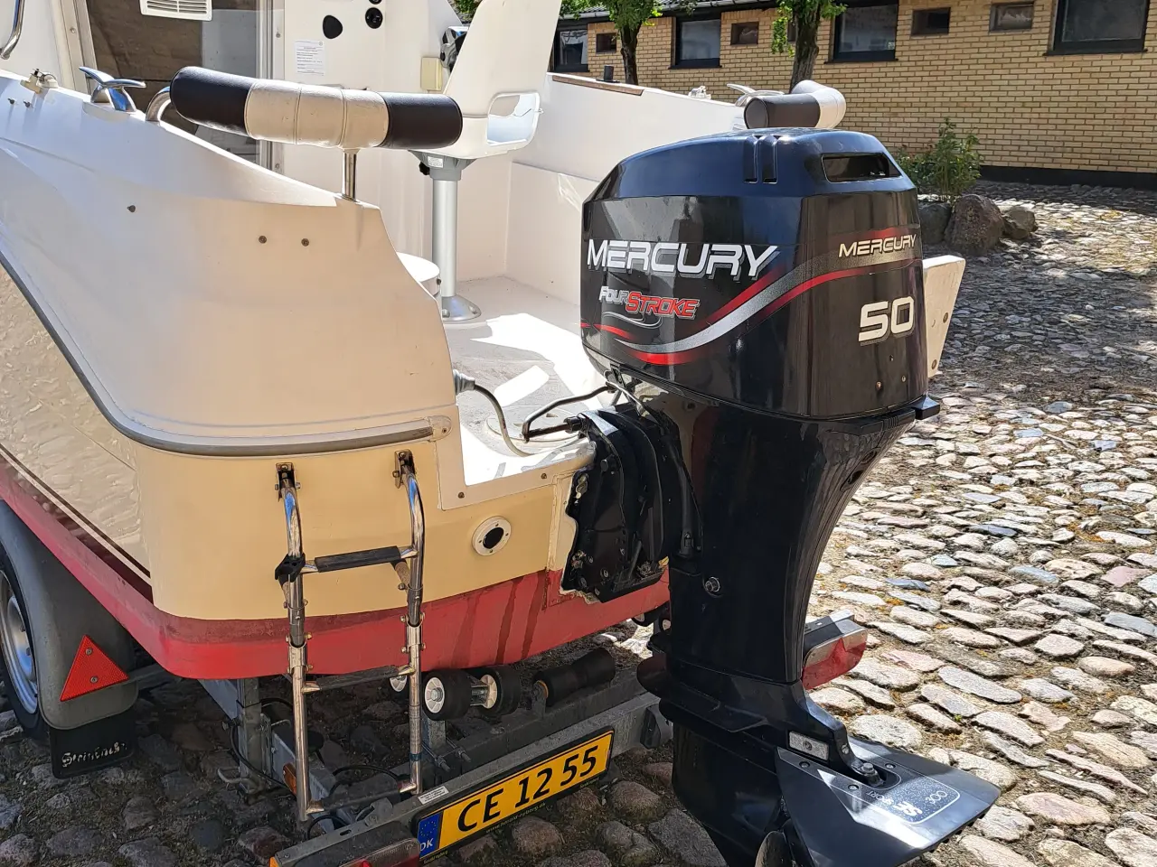Billede 2 - Motorbåd Ørnvik Quicksilver 460 med Mercury 50 HK