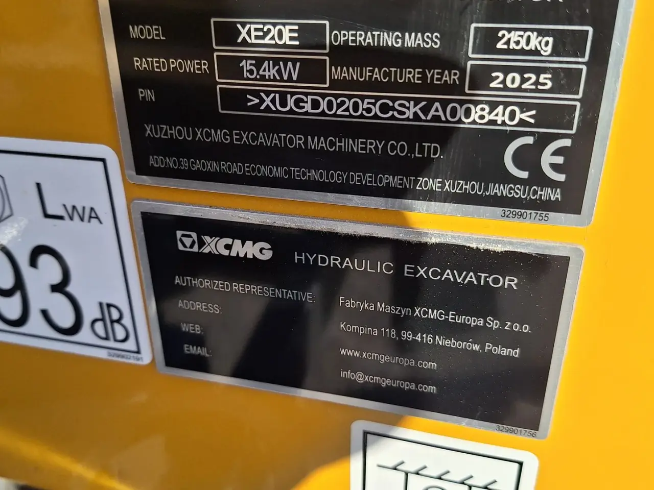 Billede 7 - XCMG Xe20e MED A/C