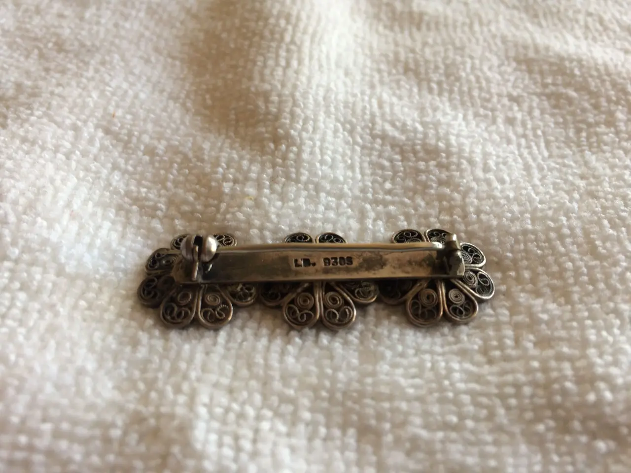 Billede 2 - Broche i sølv