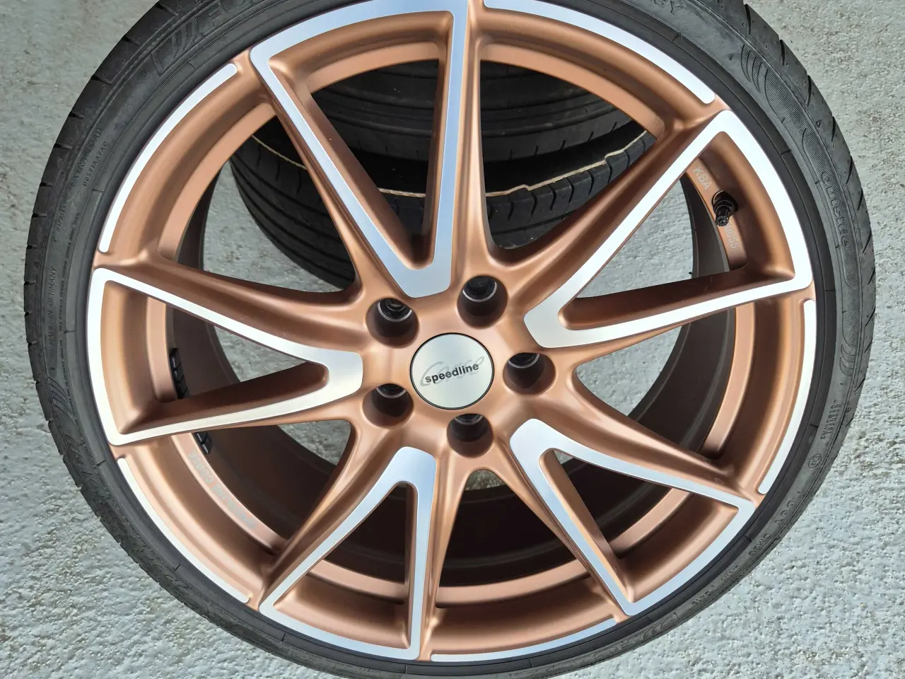 Billede 3 - Speedline SL6 Vettore 8.5x19, 5x114,3 ET40, Bronze