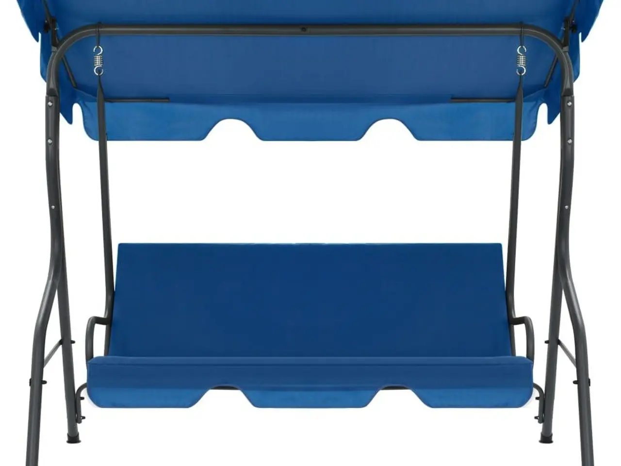 Billede 2 - Gyngesofa til haven 170×110×153 cm - mørkeblå stof