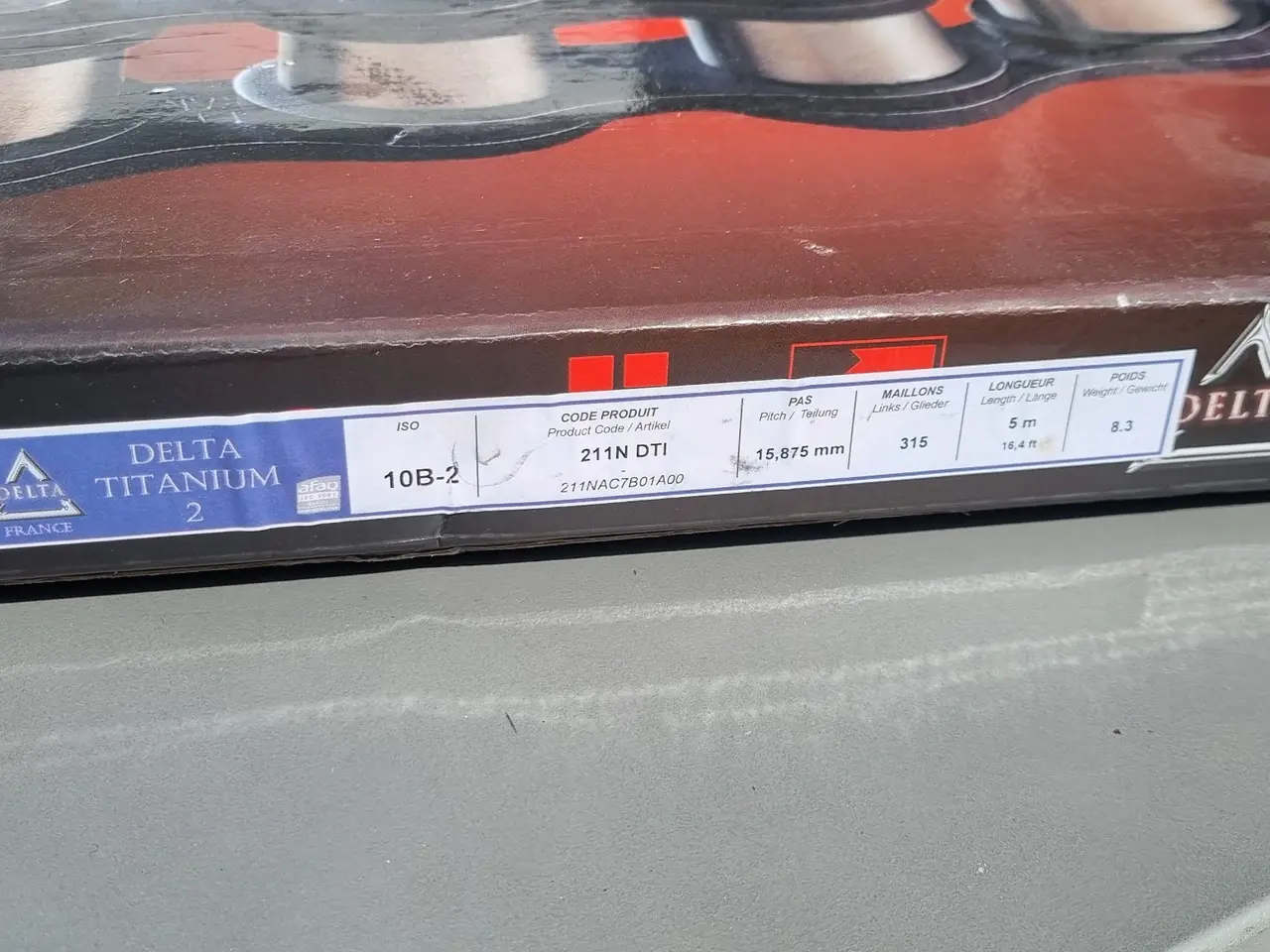 Billede 2 - Rullekæde Sedis Delta duplex 10B-2
