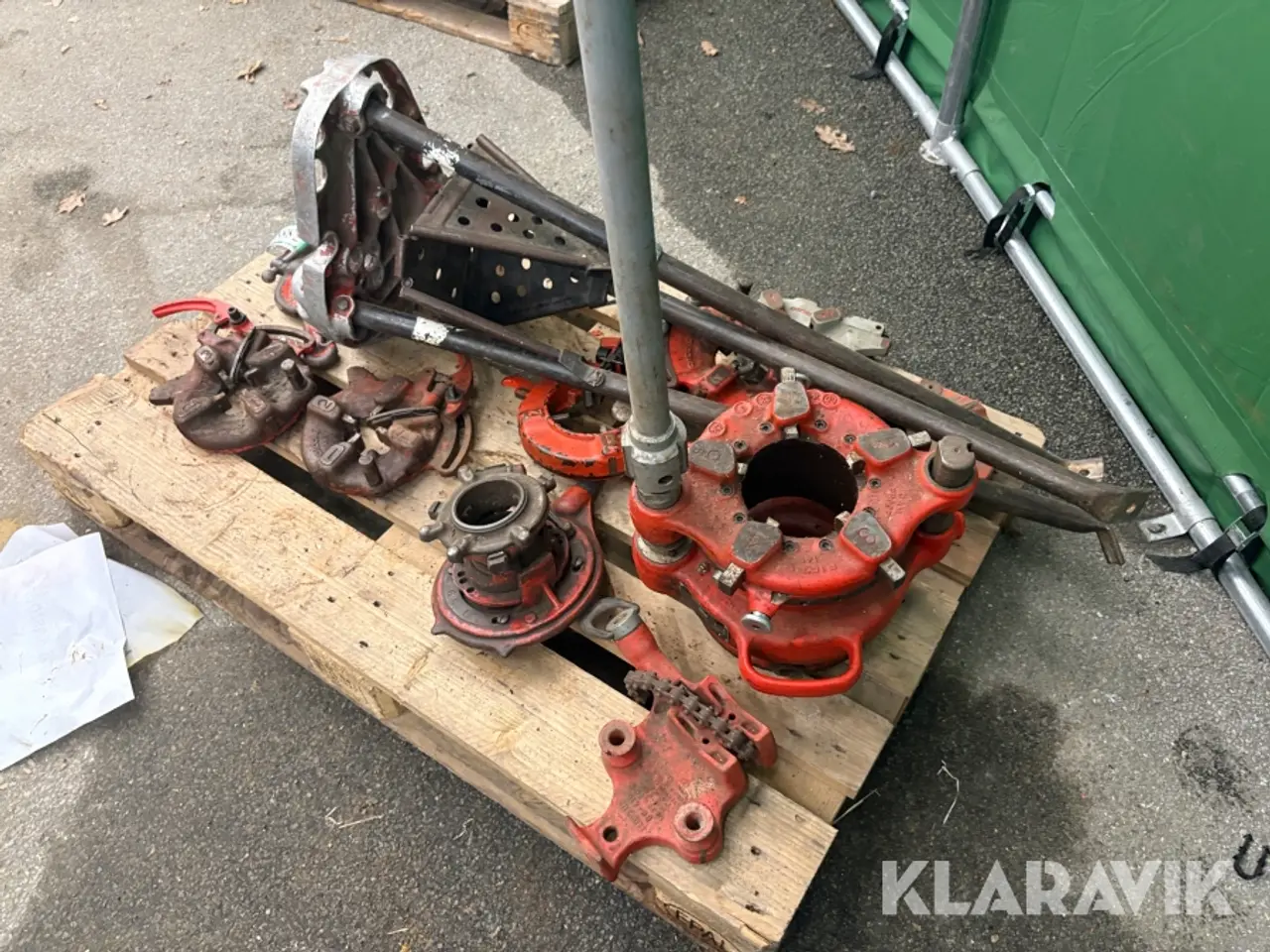 Billede 4 - Værktøj til gevindskæring Ridgid - 1 palle