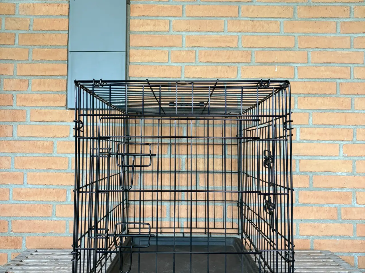 Billede 6 - Hundebur med twin door, sammenklappeligt