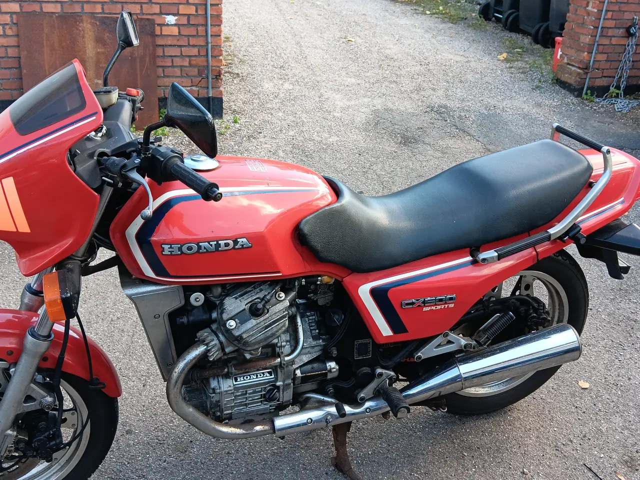 Billede 1 - Fin honda cx500 sport nysynet