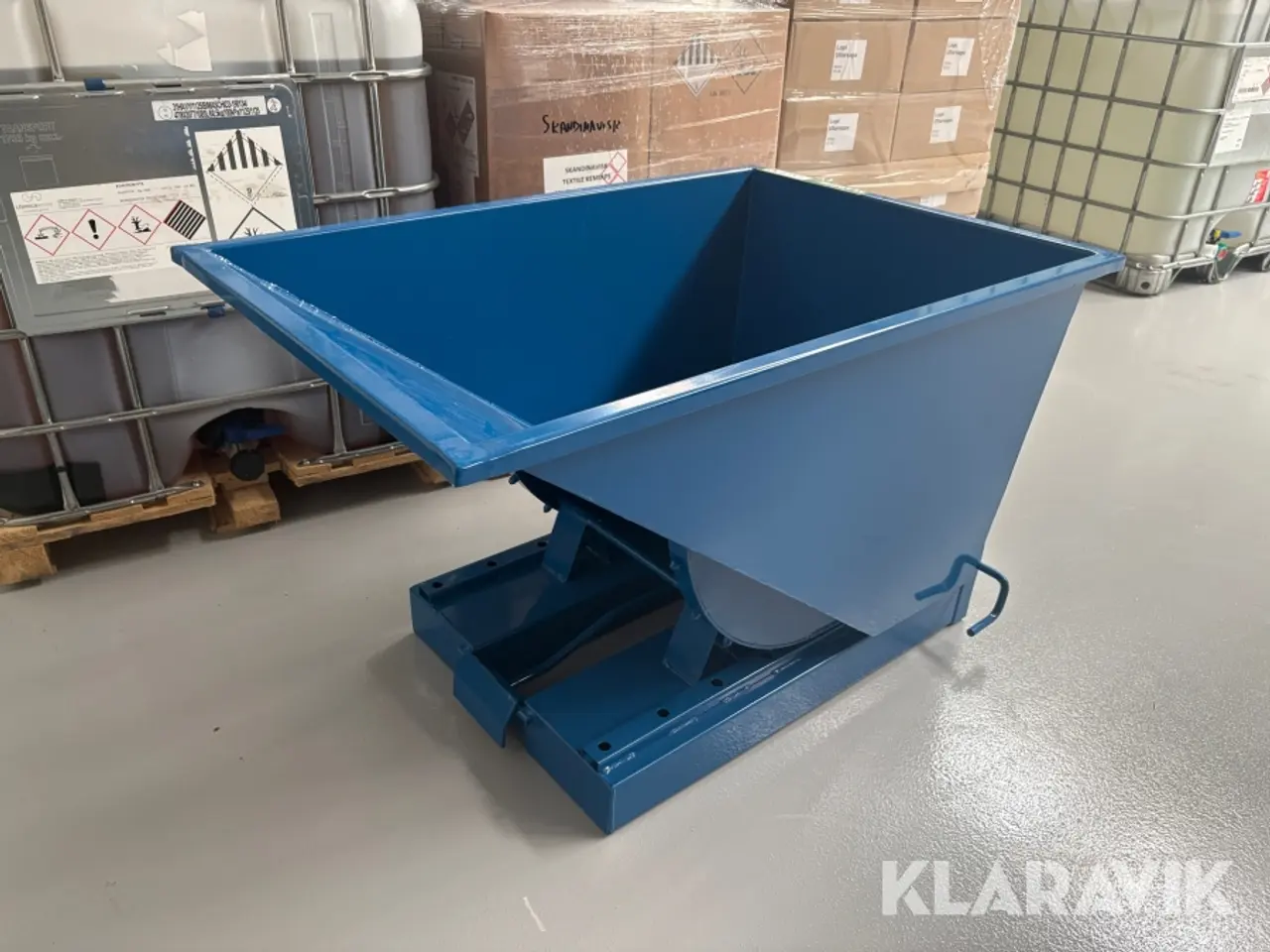Billede 1 - Tipcontainer Intra Materialhantering Tippo 300 320 L / 1500 kg.