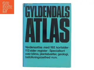 Gyldendals atlas af Gyldendal (Bog)