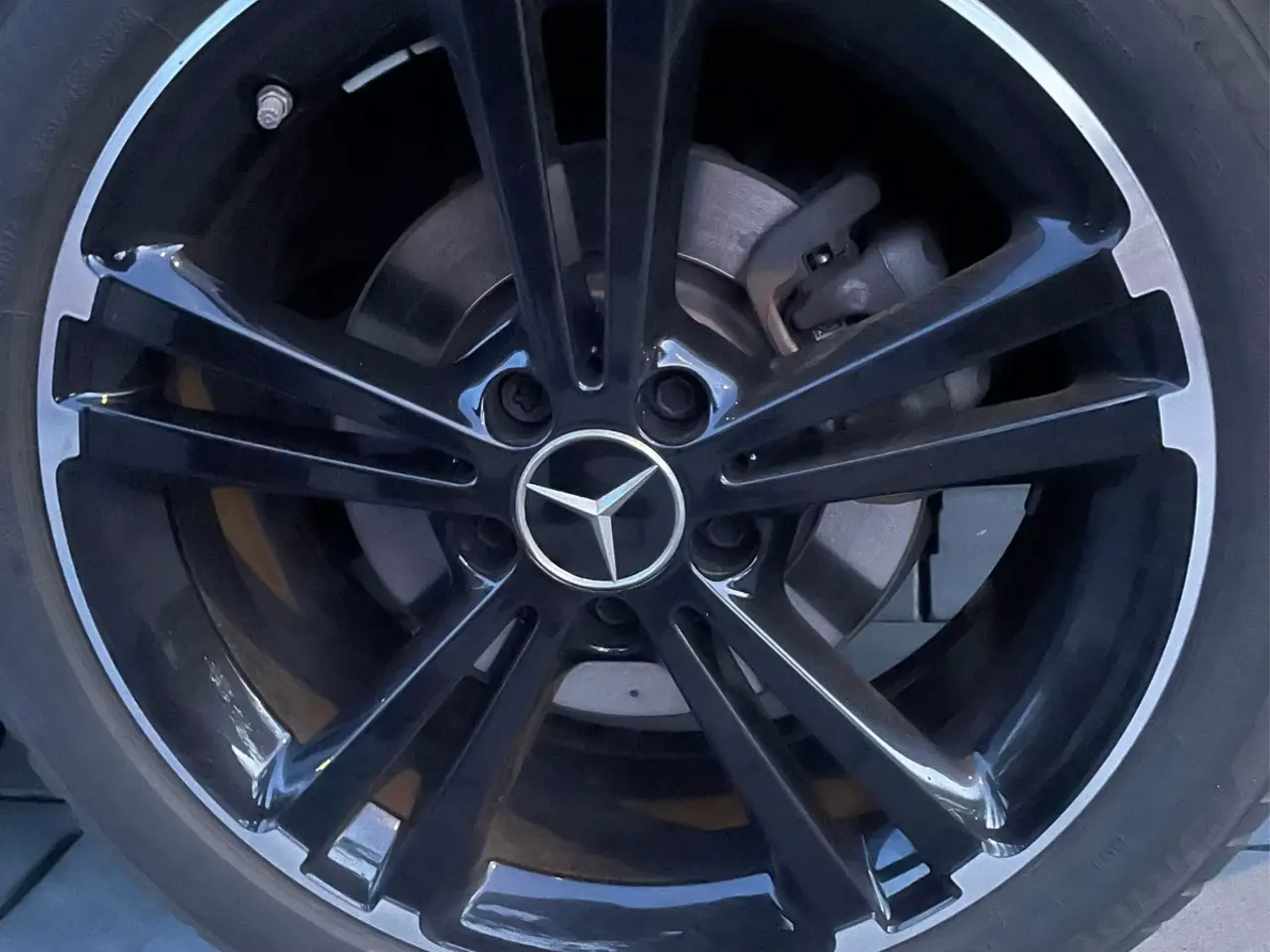 Billede 5 - Mercedes fælge med sensorer 