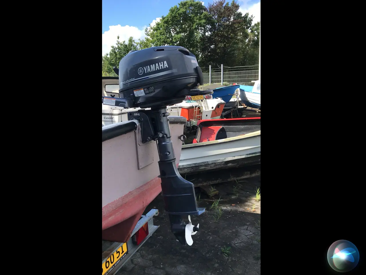 Billede 3 - Yamaha 4 HK 4 takter som ny