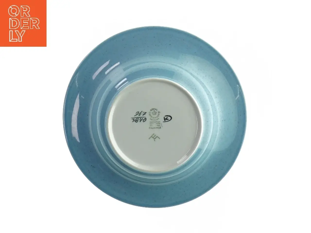 Billede 2 - Skål med print fra Royal Copenhagen (str. Ø:19cm)