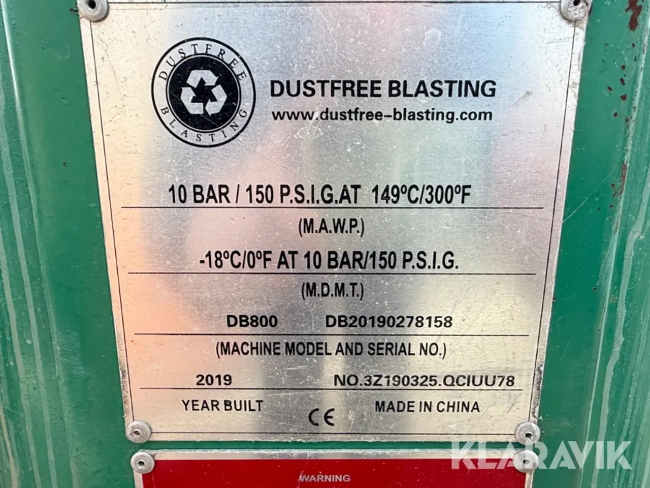 Billede 2 - Sandblæser Dustfree blasting DB800