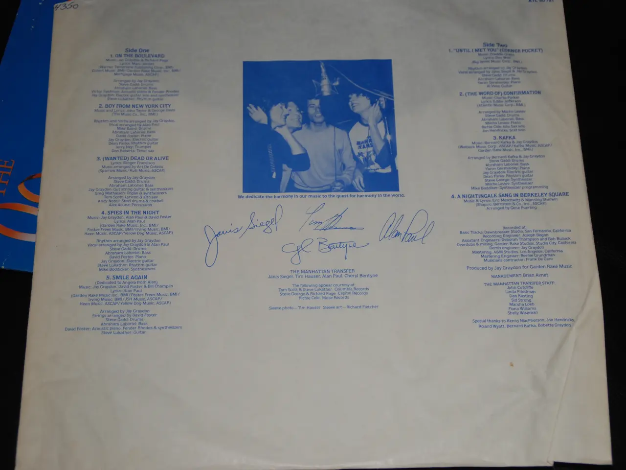 Billede 2 - Lp - The Manhattan Transfer