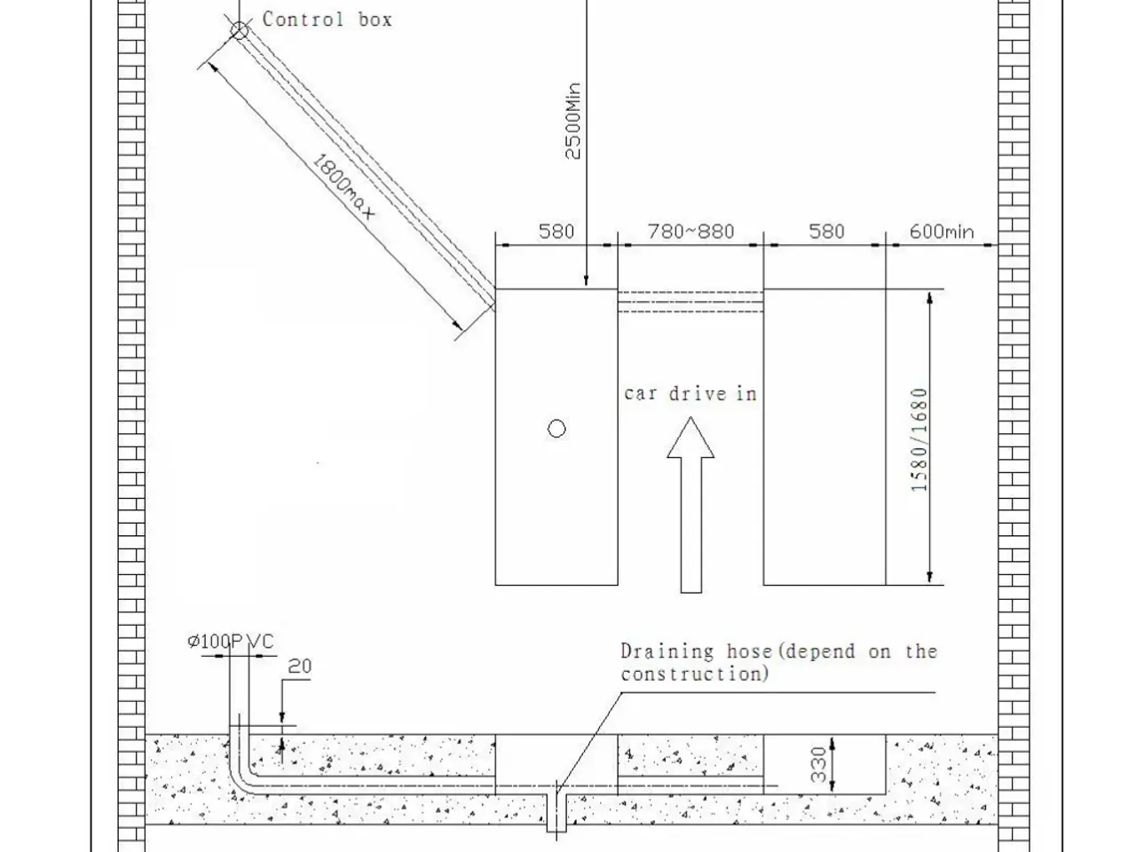 Billede 17 - Bulldog Lifters PMS-635BI 3.5 Ton hydraulisk sakse lift til nedbygning i gulv løfter i fuld højde
