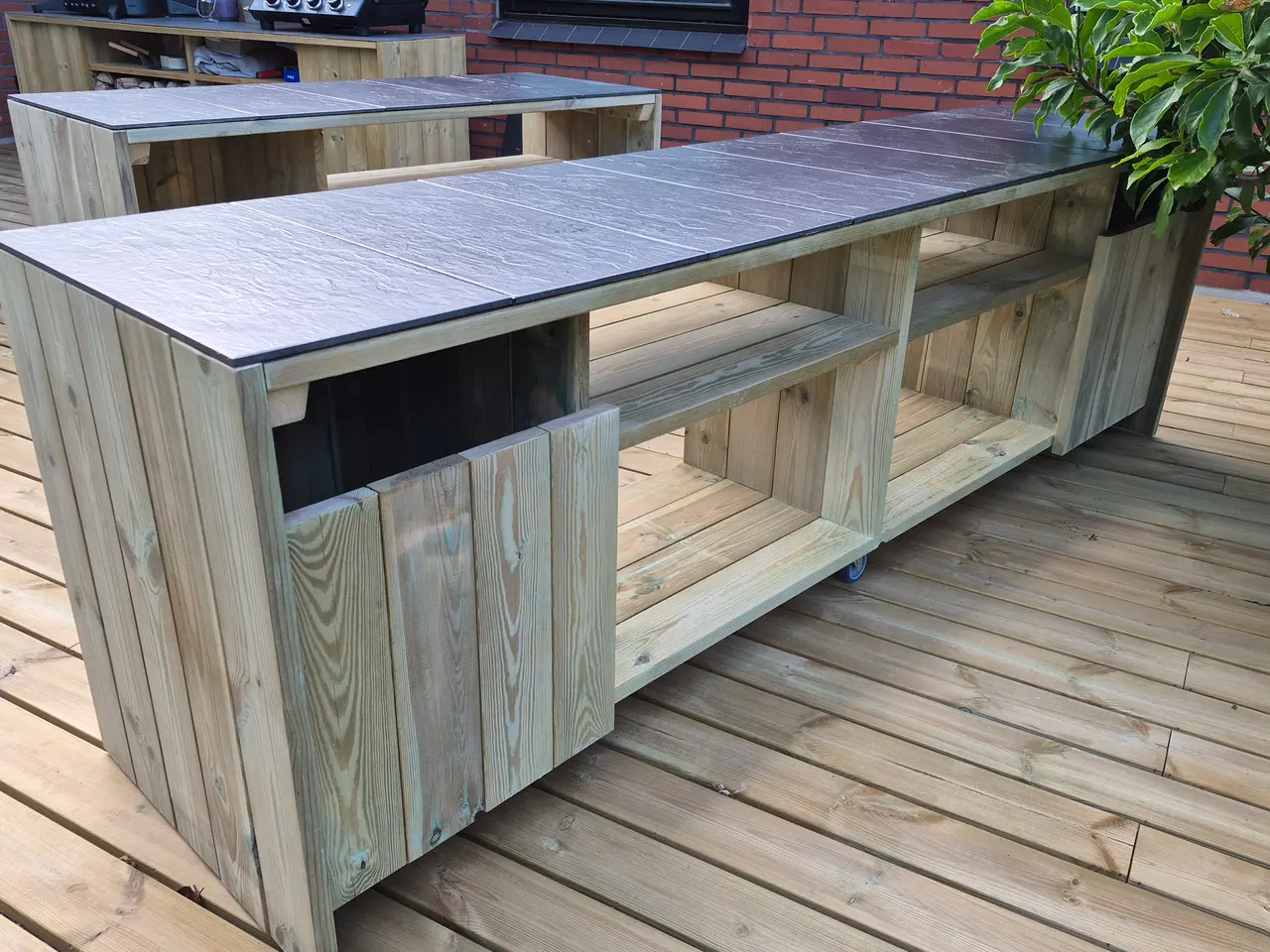 Billede 7 - Grillbord / Udekøkken
