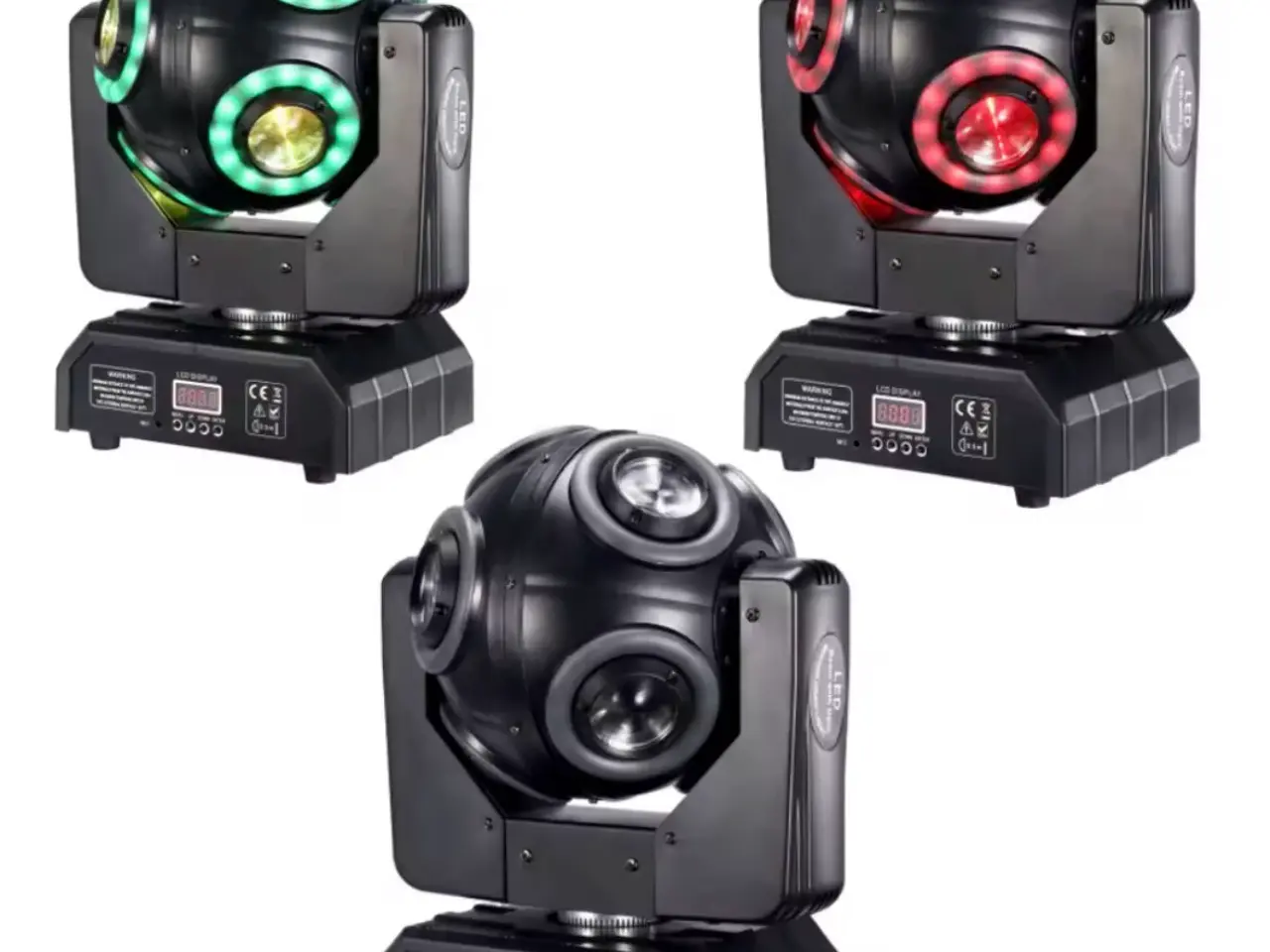 Billede 5 - Led Disco fodbold MovingHead Halo