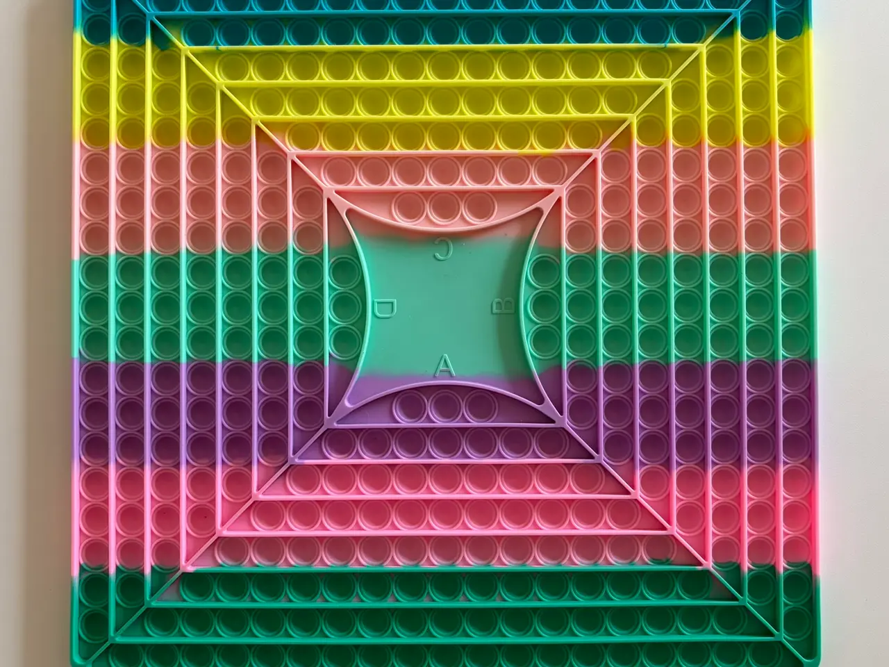 Billede 3 - POP IT, 40x40 cm.