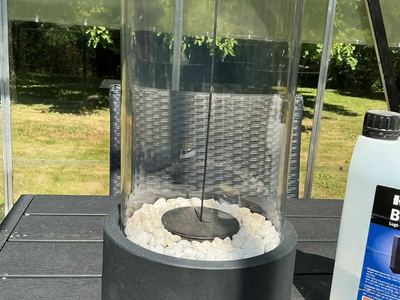 Billede 1 - Bordpejs bioethanol