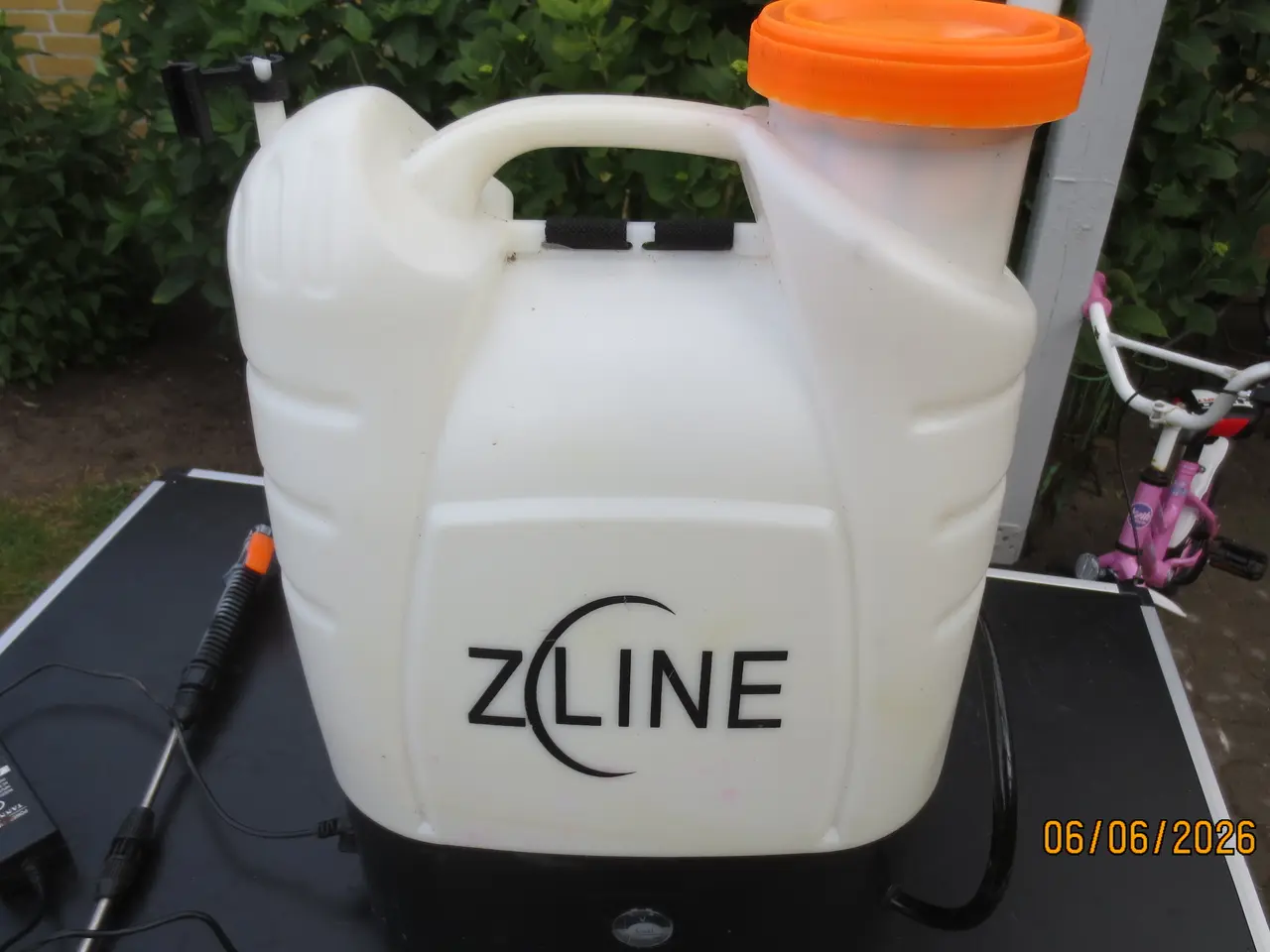 Billede 2 - 1 stk Zline Rygsprøjte 16 ltr Elektrisk