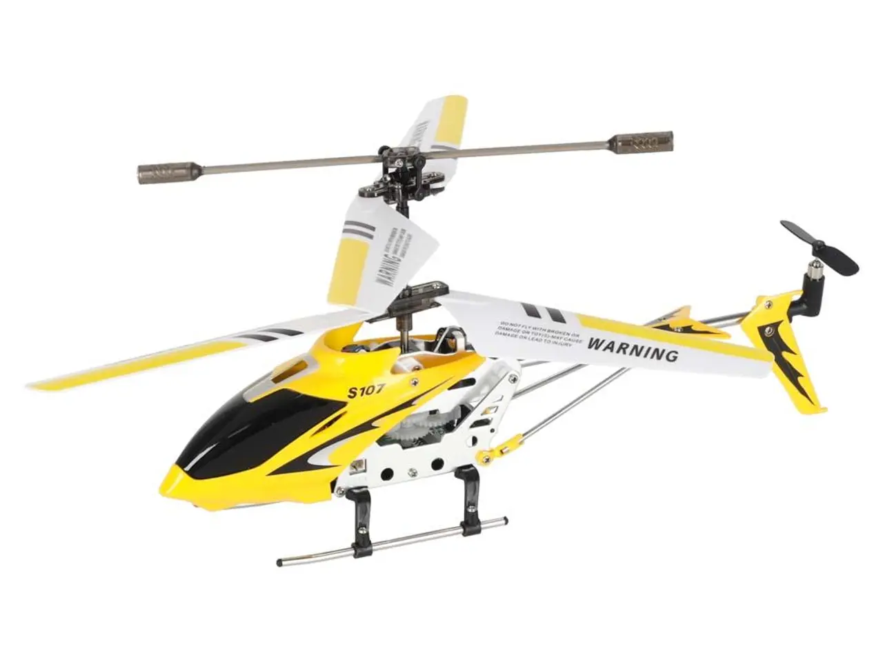 Billede 2 - Fjernstyret helikopter Syma S107G - gul