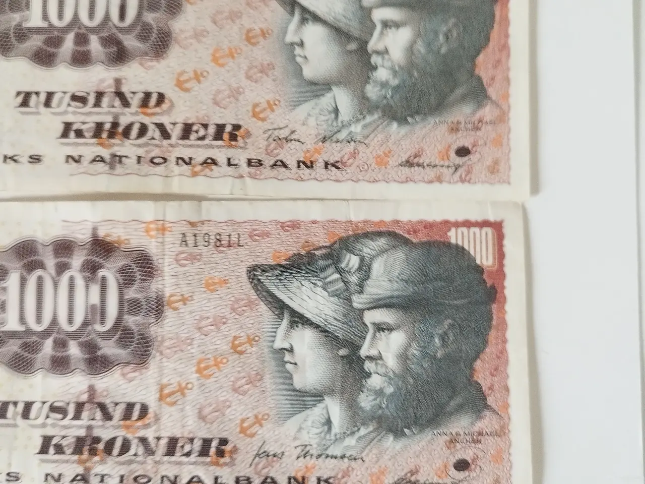 Billede 3 - 1000 Kroner. 1998. Anna og Michael Ancher 