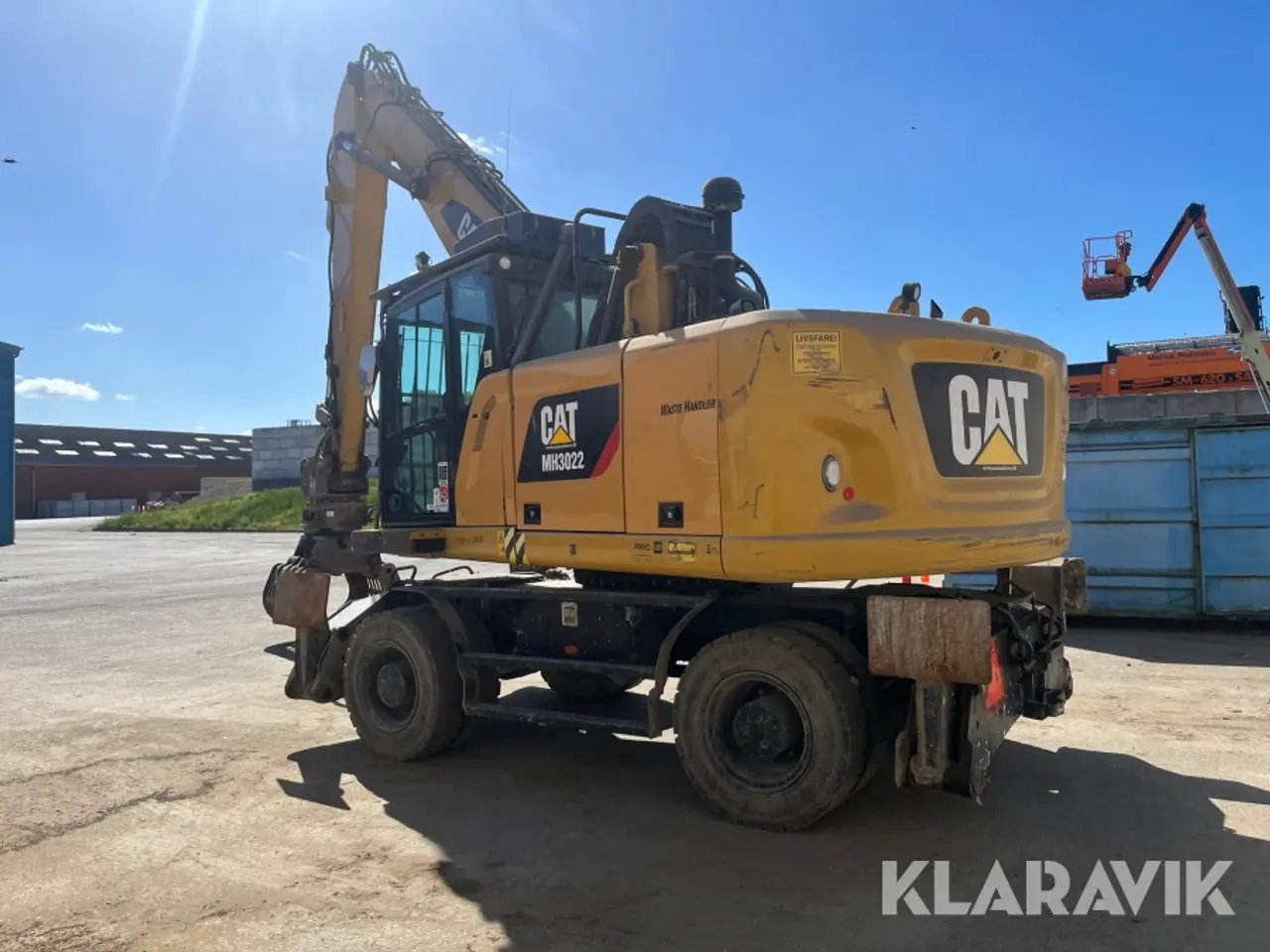 Billede 6 - Sortermaskine Caterpillar MH3022 med hævebart førerhus