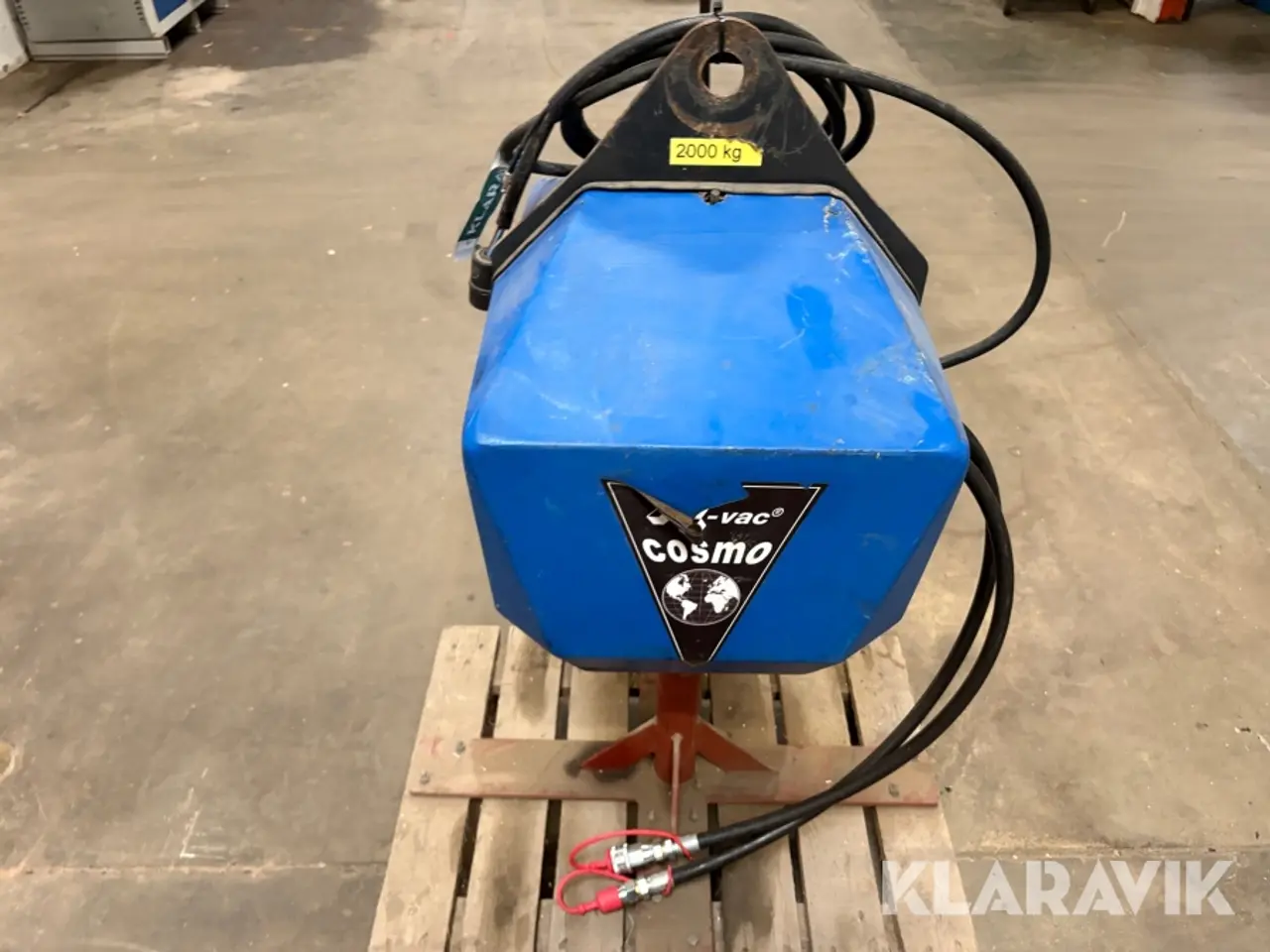 Billede 7 - Hydraulisk vakuumsug AL-vac Cosmo med stativ