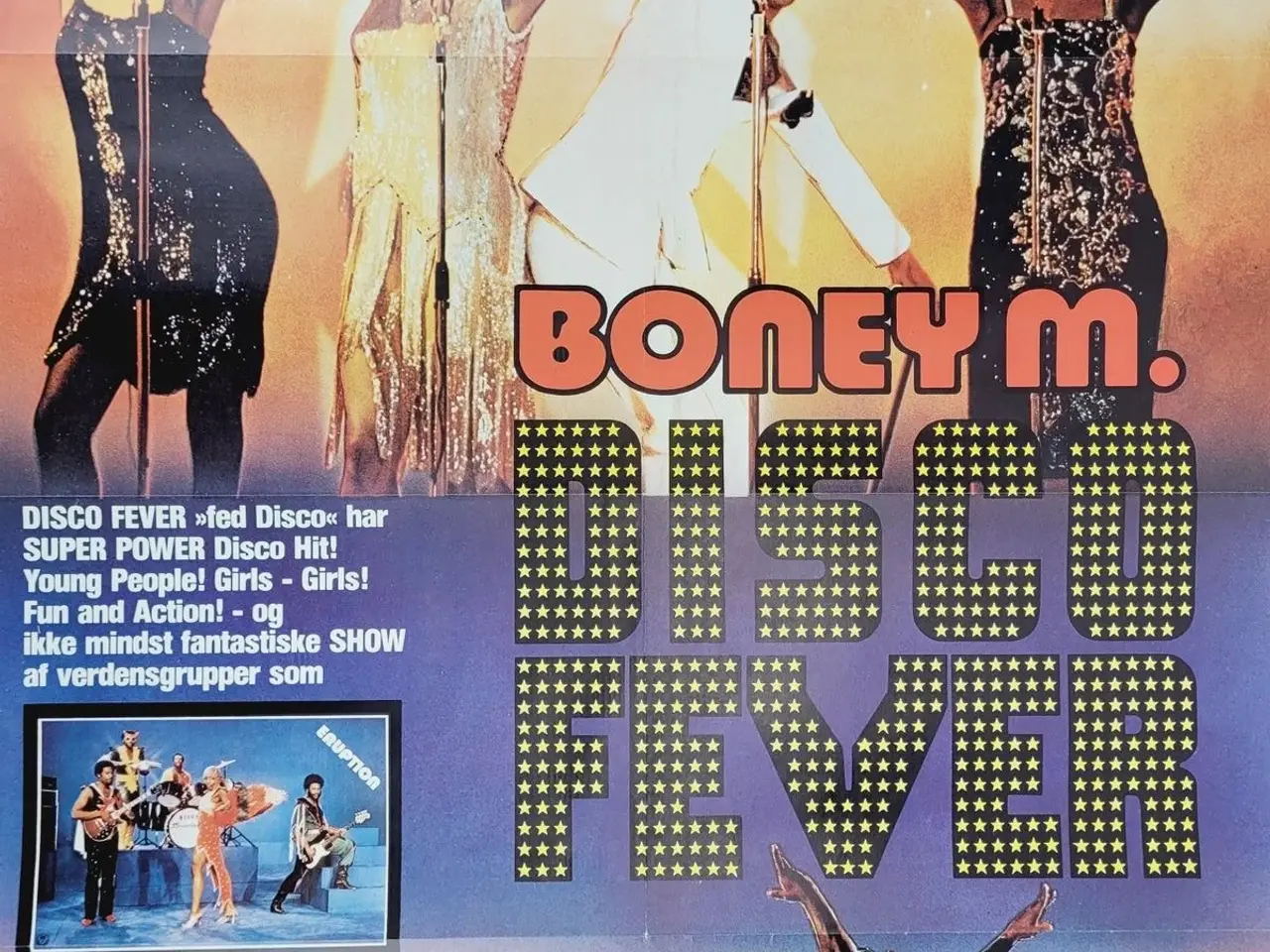 Billede 4 - ⭐️- Plakat: Vintage - Boney M. - Disco Fever