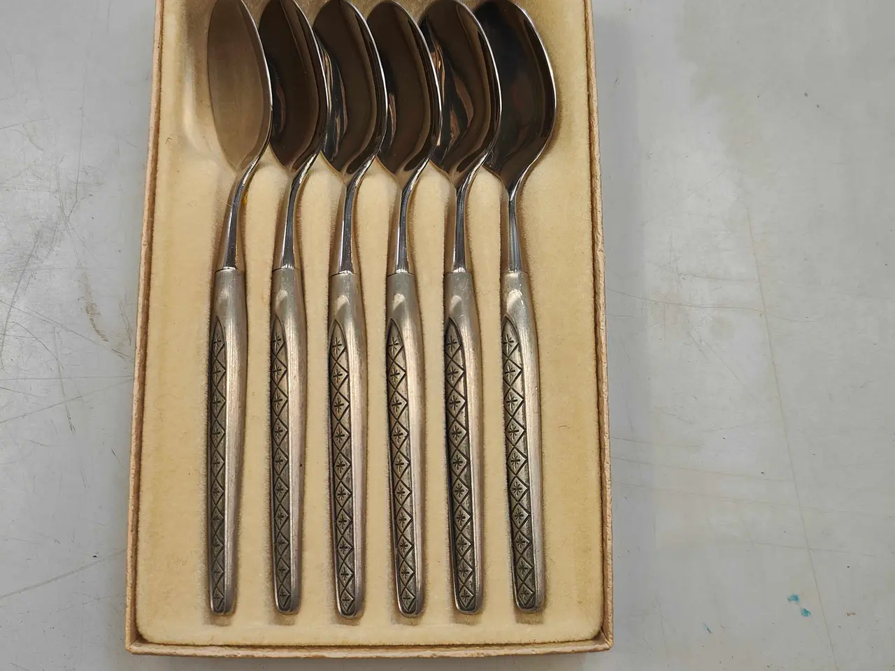Billede 7 - Norway Pewter H.S. bestiksæt i 42 dele