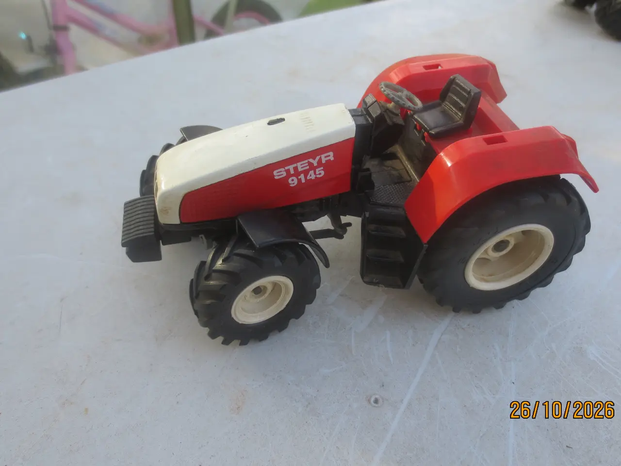 Billede 5 - 6 stk Modeltraktor MB-Steyr-Renault- MF