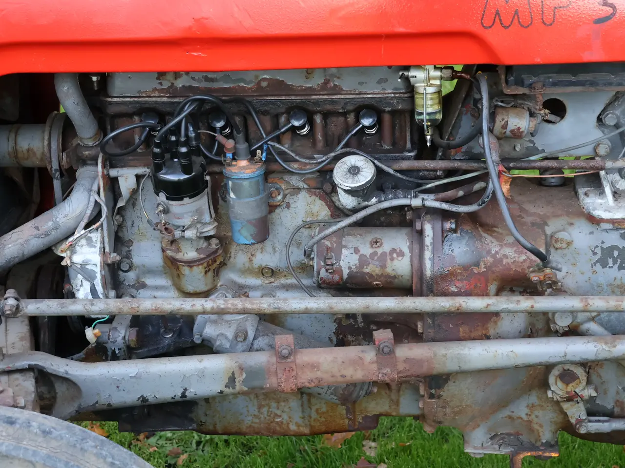 Billede 8 - Massey Ferguson 35. Benzin.
