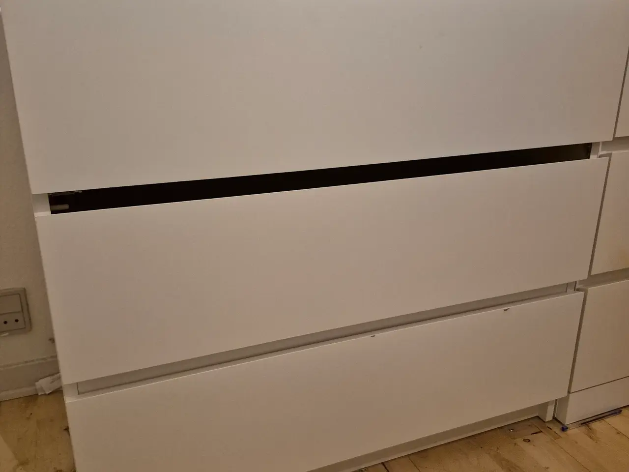 Billede 1 - 3 hvide IKEA MALM kommoder 