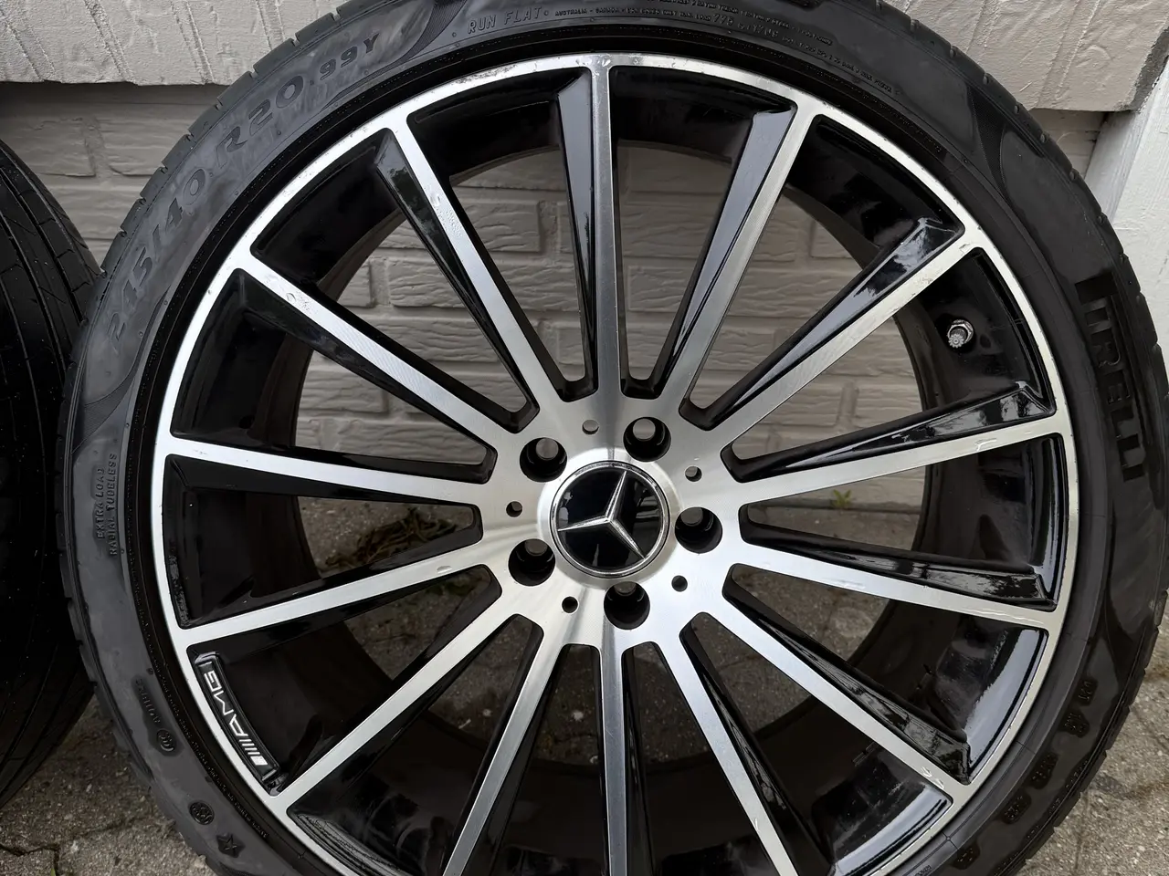 Billede 2 -  20" Alufælge til Mercedes AMG